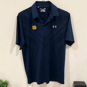Navy Notre Dame Mens Polo